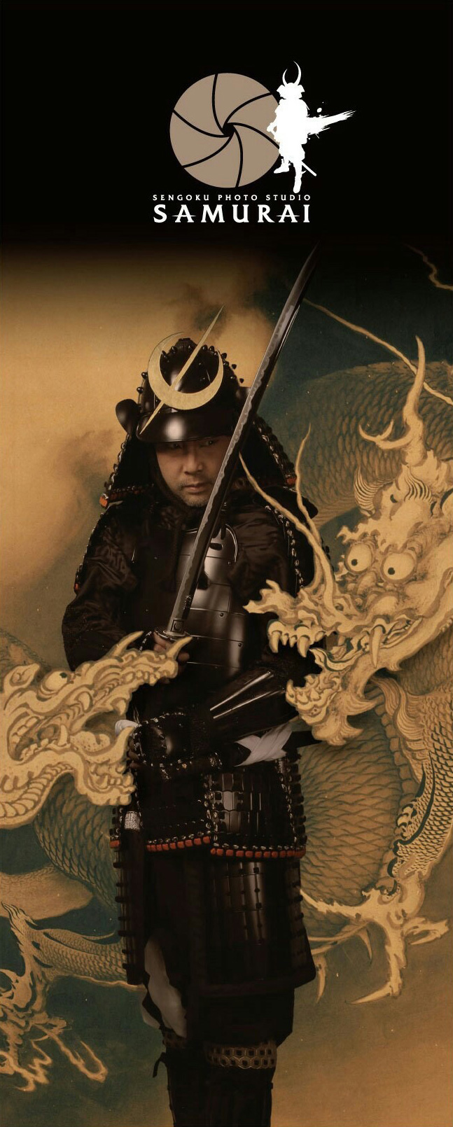 Kamui in Samurai armor suits